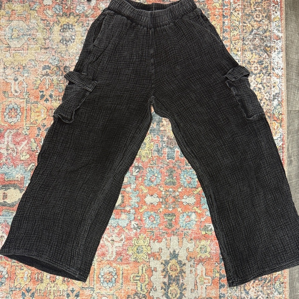 PacSun Black Wide Leg Pants